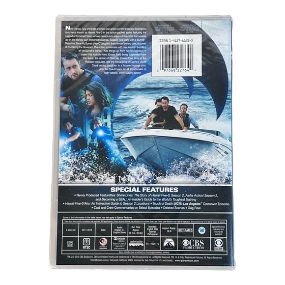 Hawaii Five O The New Series Season 2 DVD Complete Second Season Factory Sealed - Picture 2 of 4